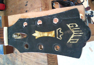 guild guitar head